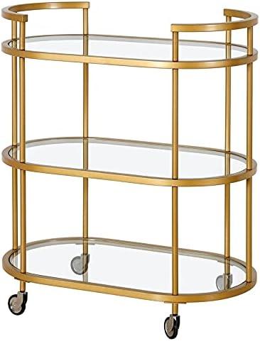 Rosario Metal Bar Cart