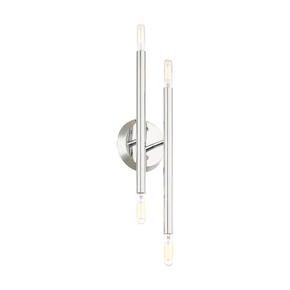 Livex Lighting Soho 4 - Light Wall Light in  Satin Brass