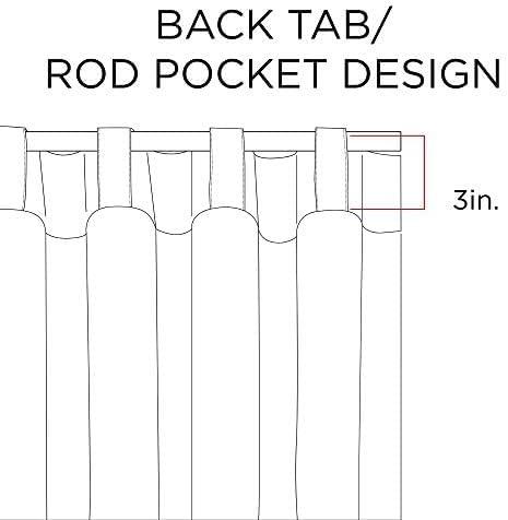 INK+IVY Mila 100% Cotton Argyle Room Darkening Single Curtain Panel with Chenille detail and Lining