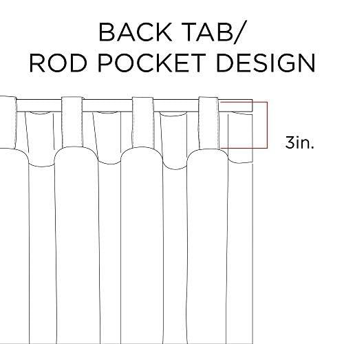 INK+IVY Mila 100% Cotton Argyle Room Darkening Single Curtain Panel with Chenille detail and Lining