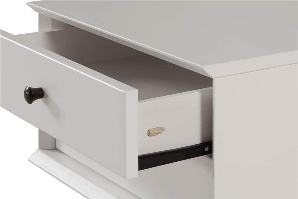 Drevy Century nightstand (White)