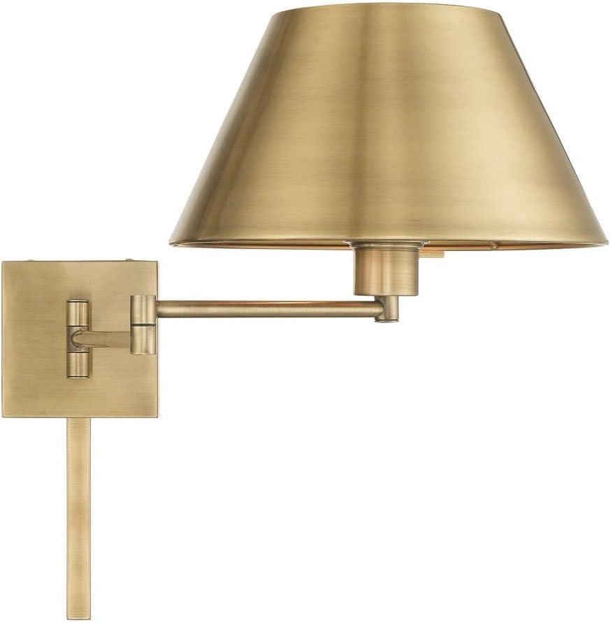 Brevan Steel Swing Arm Sconce