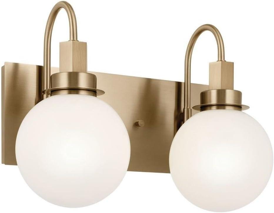 Kichler Lighting Hex 2 - Light Vanity in  Champagne Bronze