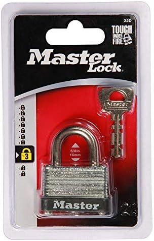 Master Lock  Warded Padlock - Sliver