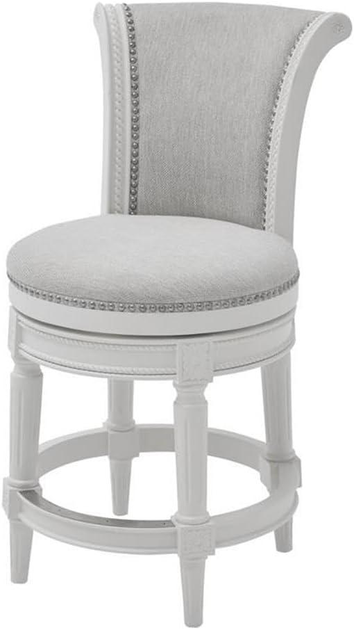 Maven Lane Pullman Counter Stool with Fabric Upholstery