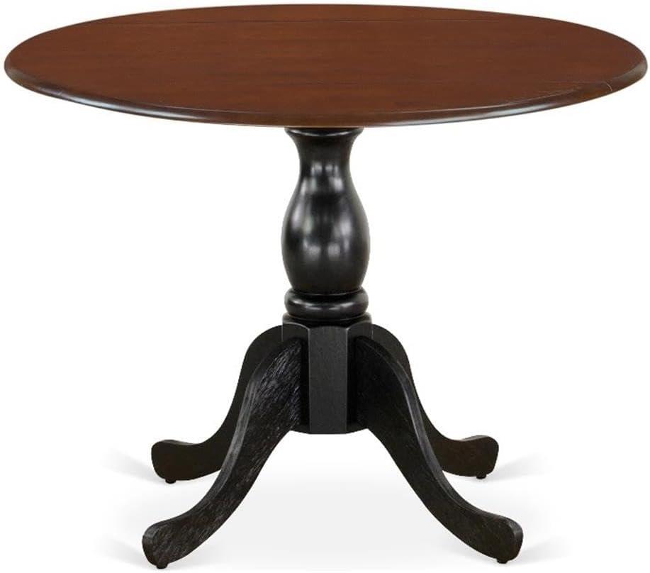 Dublin Extendable Round Solid Wood Dining Table