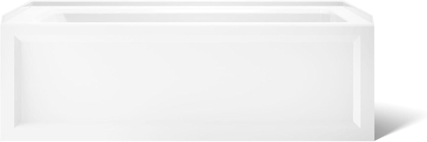 Archer® 60" x 32" Acrylic Alcove Soaking Bathtub with Comfort Depth