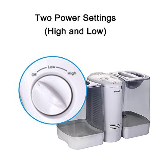 Optimus Optimus Warm Mist Console Humidifier for 1000 Cubic Feet