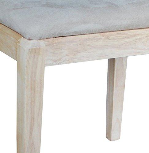 Vanity Bench Unfinished - International Concepts
