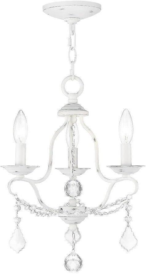 Livex Lighting - Chesterfield - 3 Light Mini Chandelier in French Country Style