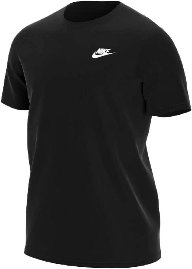 Men's 3XL Black Cotton Round Neck T-Shirt