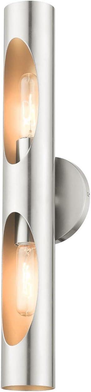 Livex Lighting Novato 2 - Light Wall Light in  Brushed Nickel