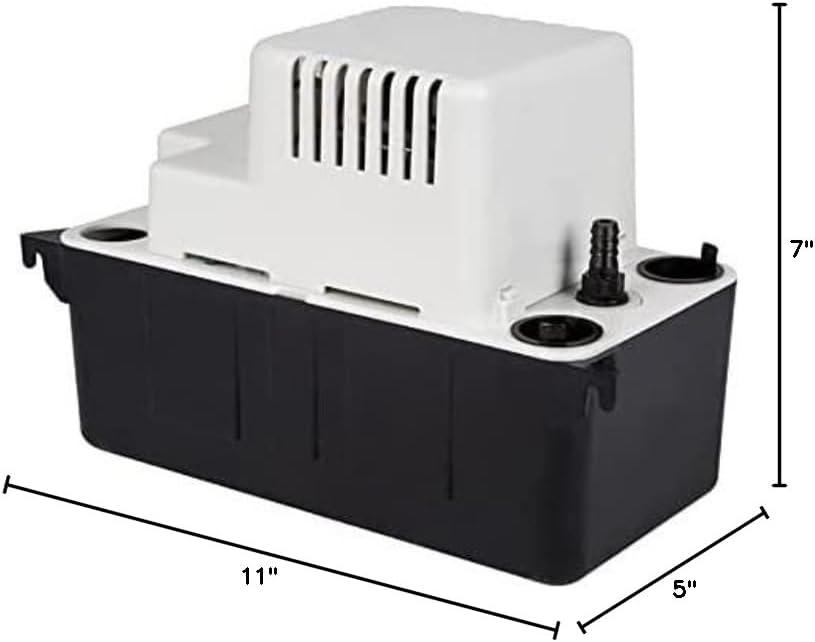 Little Giant Pump-554415 VCMA-15ULST 115V Automatic Condensate Removal Pump w/ Safety Switch