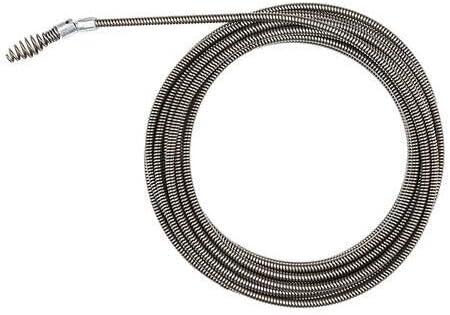 Milwaukee 25 ft Steel Drop Head Replacement Drain Cable