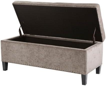 Madison Park FPF18-0197 Shandra II Tufted Top Storage Bench