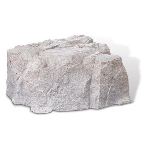 DekoRRa 111-FS Artificial Rock Fieldstone-Gray - Covers Septic Lids Up To 14in High