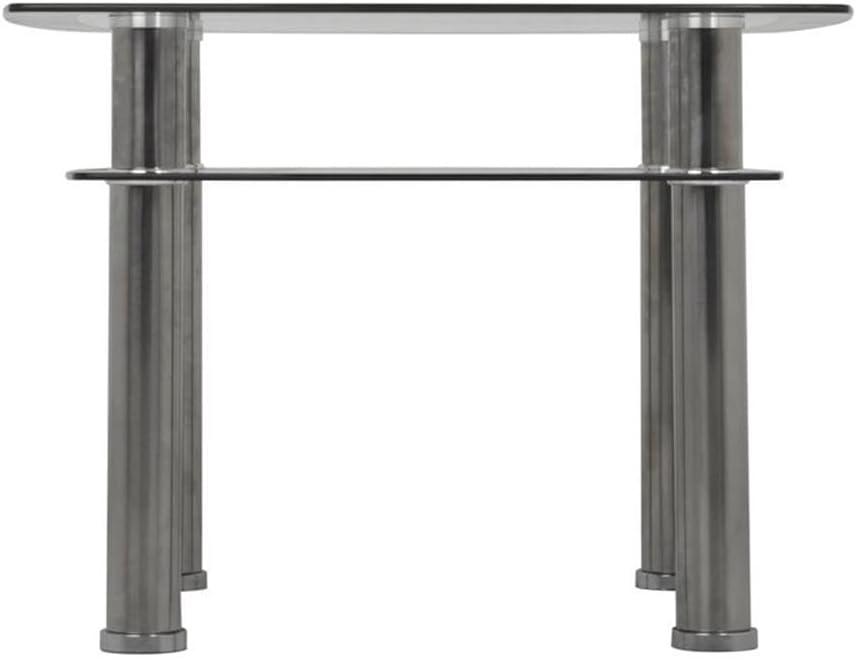 Encina Glass Top End Table