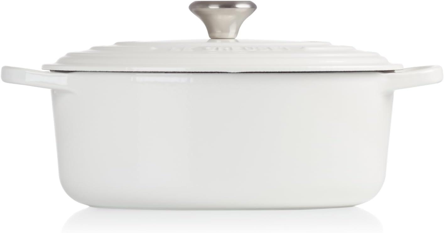 Le Creuset Enameled Cast Iron Oval Dutch Oven with Lid