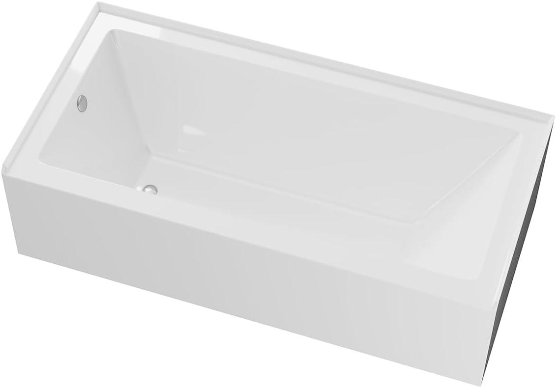 Nova 60'' x 32'' Alcove / Tile In Soaking Acrylic Bathtub