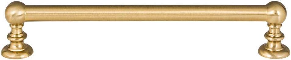 Victoria Polished Brass Bar Handle with Mounting Hardware