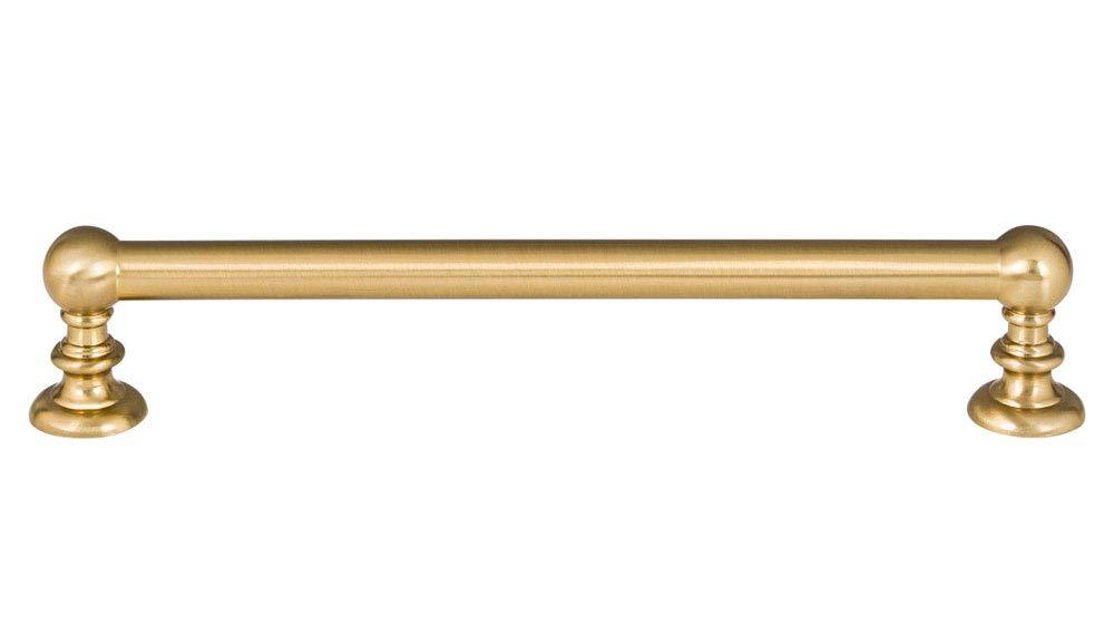 Victoria Polished Brass Bar Handle with Mounting Hardware