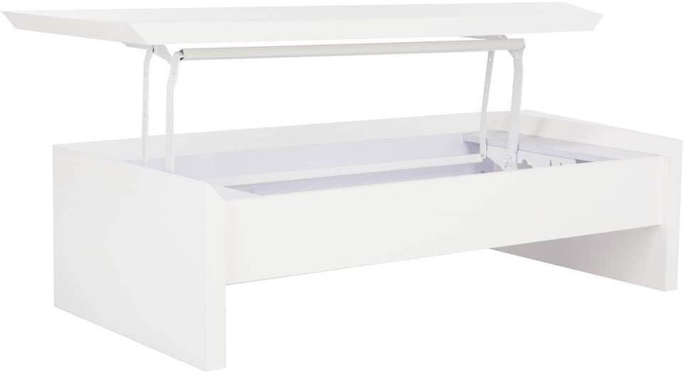 Kinsley Lift-Top Coffee Table - White - Safavieh