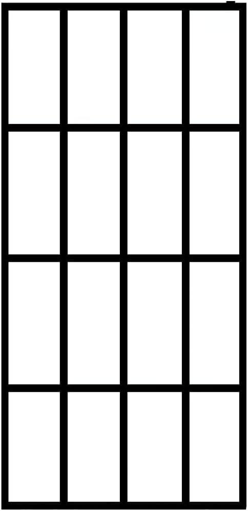 Wrought Studio™ Walk-in Shower Screen Tempered Glass Shower Door Bathroom Multi Sizes