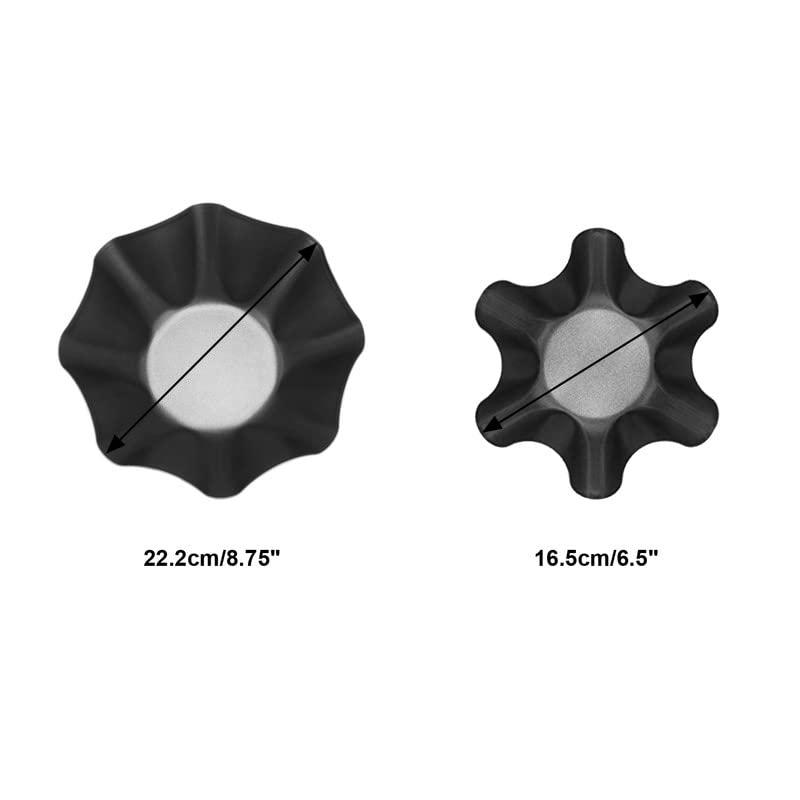 RUVINCE taco bowl shell maker: Large-Nonstick 3-Pack Tortilla Bowl Maker - Craft Perfect Taco Bowls & Salad Shells for Home Cooking & Entertaining