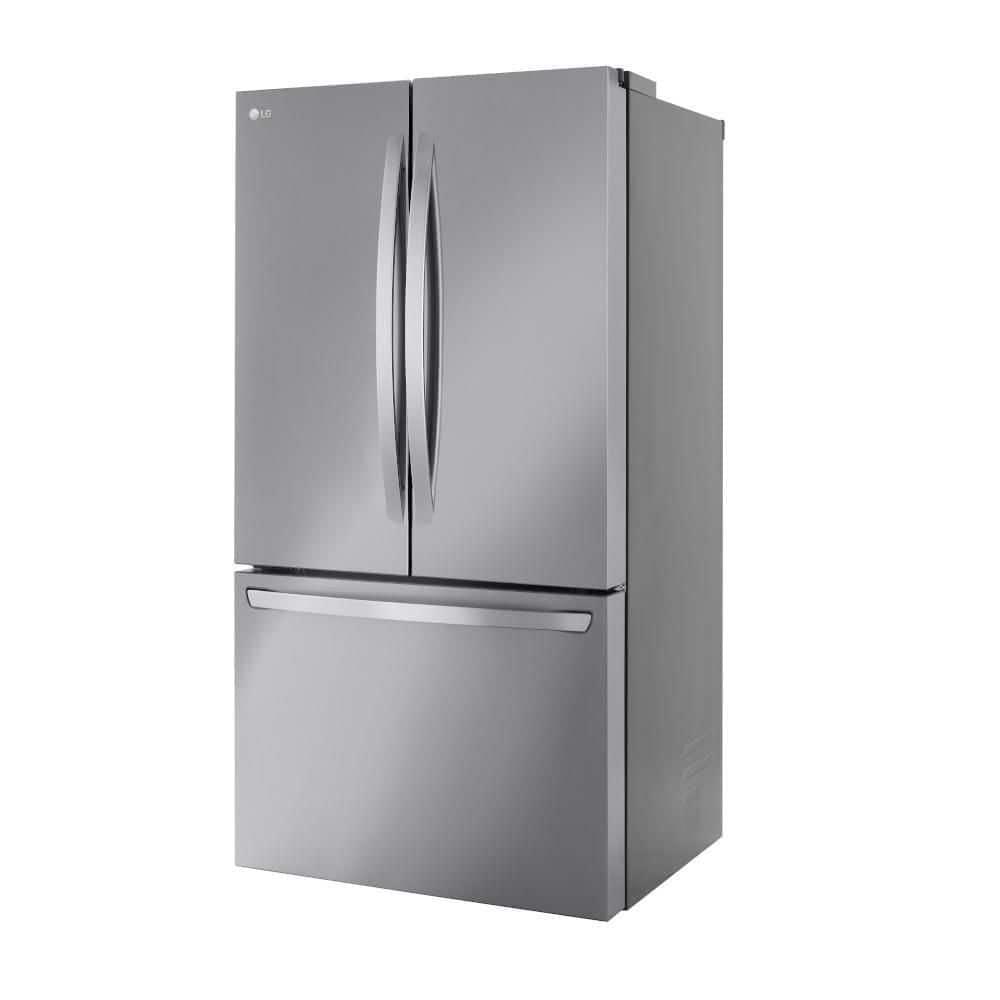 LG LG Smart Counter-Depth MAX, French Door Refrigerator, Print Proof Stainless Steel, 27 cu. ft. LRFLC2706S