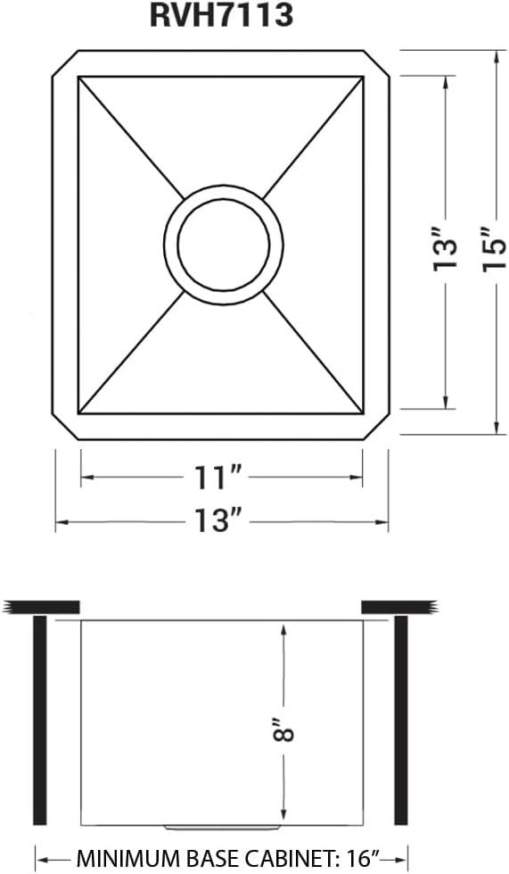 Nesta 32'' L Undermount Single Bowl Stainless Steel Kitchen Sink