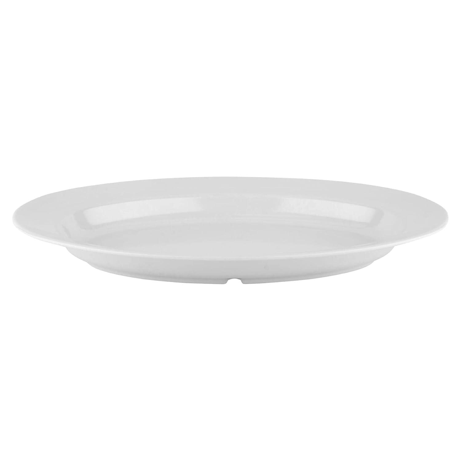 G.E.T. ML-15-W – 18" X 13" Oval Platter, 1.75" Deep