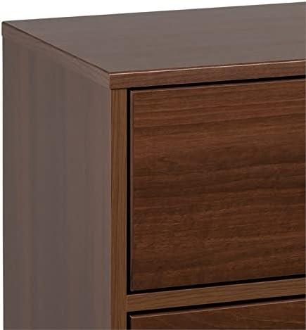 6 Drawer Milo Mid-Century Modern Tall Chest - Prepac