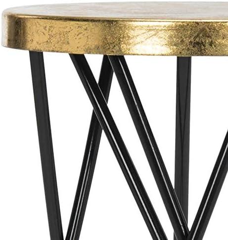 Lorna Gold Leaf Bar Stool  - Safavieh