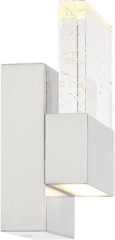Nuvo Lighting - Ellusion-15W 1 LED Small Wall Sconce-4.75 Inches Wide by 6.38