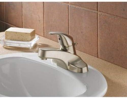 Core Centerset Bathroom Faucet with Drain Assembly, 2-handle Bathroom Sink Faucet