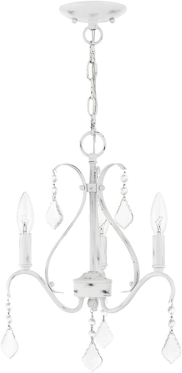 Livex Lighting Caterina 3 - Light Chandelier in  Antique White