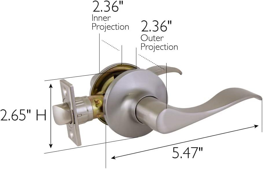 Stratford Passage Door Lever
