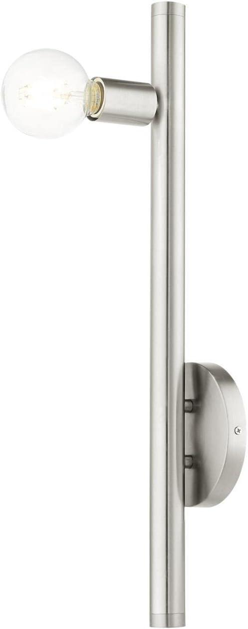 Livex Lighting Bannister 1 - Light Wall Light in  Brushed Nickel