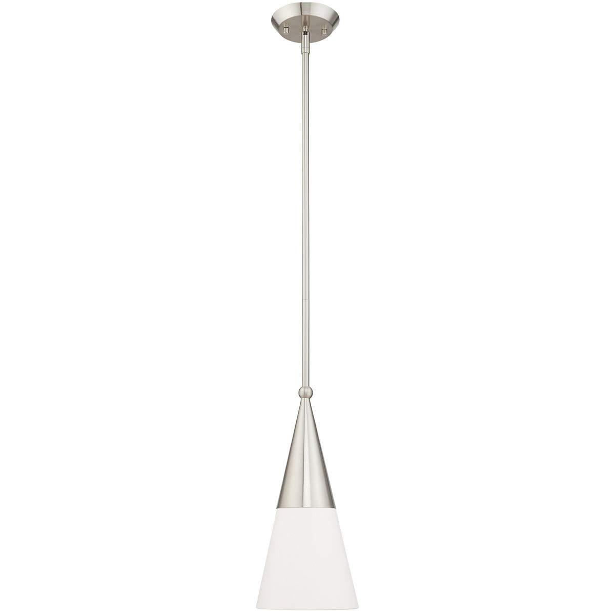 Livex Lighting Stockholm 1 - Light Pendant in  Brushed Nickel