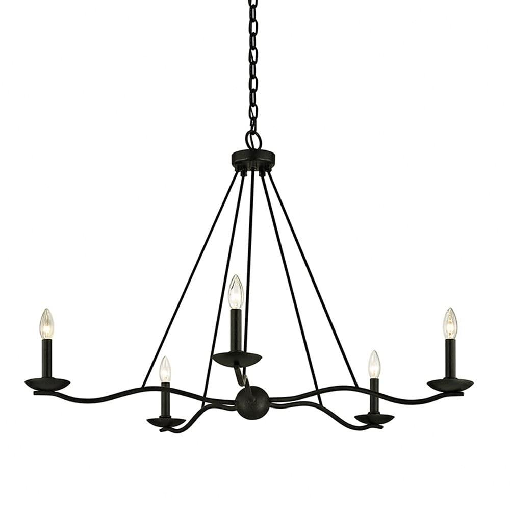 Atherton Chandelier - Black / Small