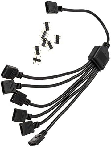 EKWB EK-D-RGB 6-Way Splitter Cable