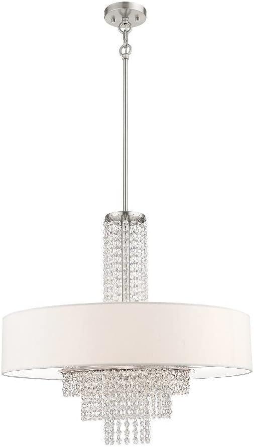 Livex Lighting Carlisle 5 - Light Pendant in  Brushed Nickel