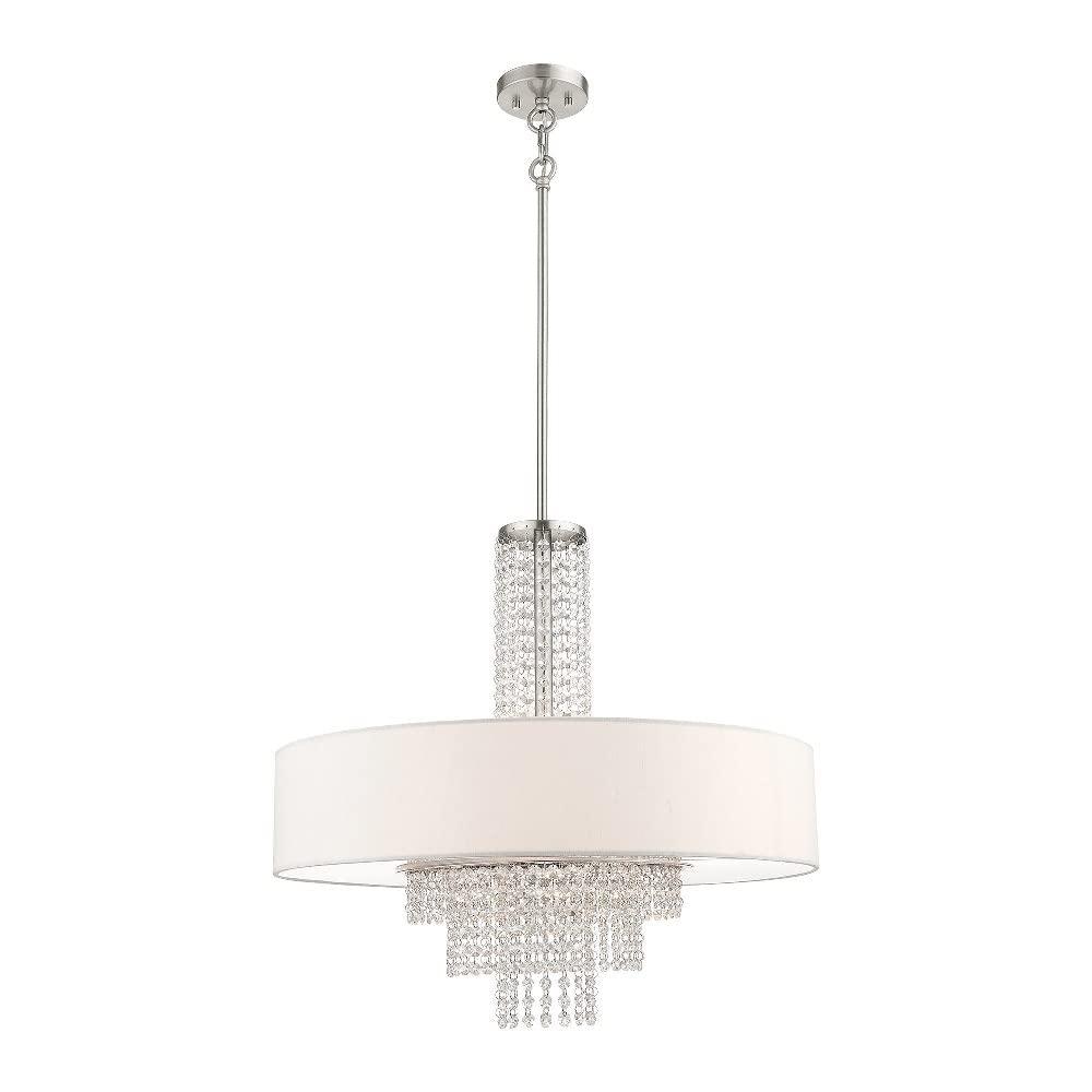 Livex Lighting Carlisle 5 - Light Pendant in  Brushed Nickel
