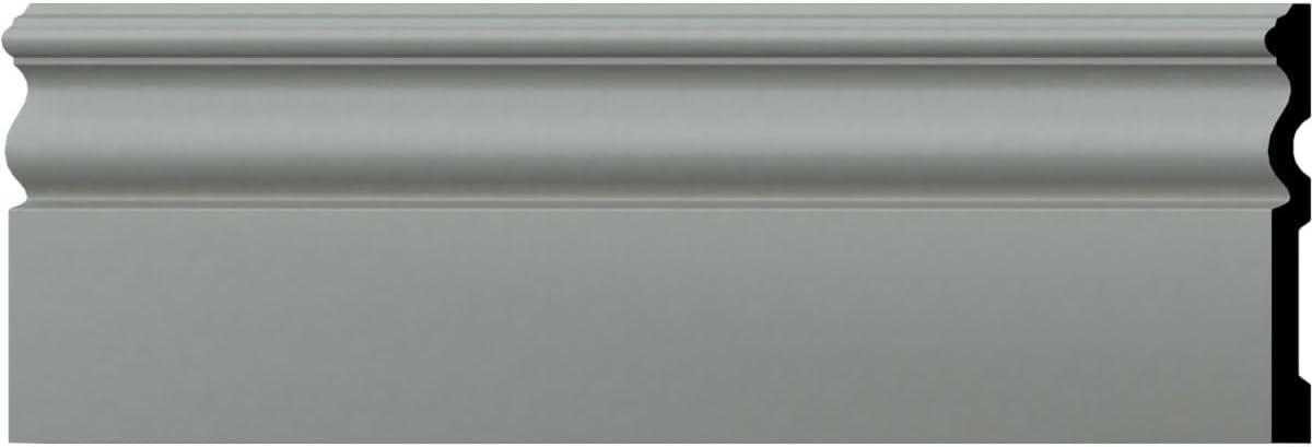 Ekena Millwork 5 7/8"H x 5/8"P x 94 1/2"L Bradford Baseboard Moulding