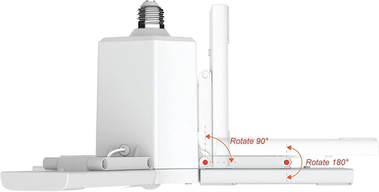 GE Ultra Bright Cool White Utility Light Fixture: LED Garage & Utility Room Light, 8000 Lumens, 80W, Energy Star Certified