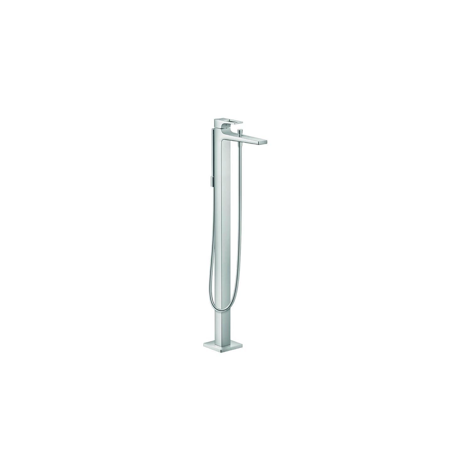 Metropol Single Handle Deck Mounted Freestanding Tub Filler Trim with Hand Shower