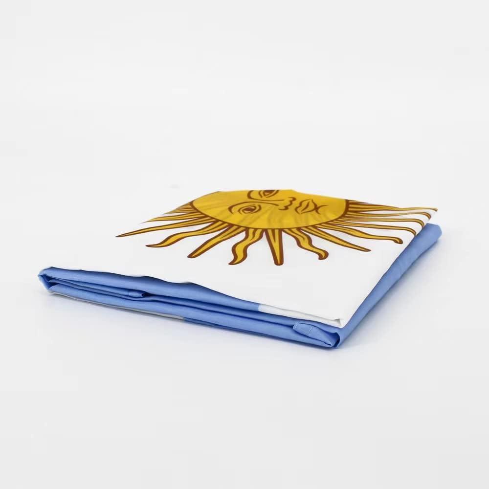 Aihccy Argentina Flag with Brass Grommets Size - 3x5Ft