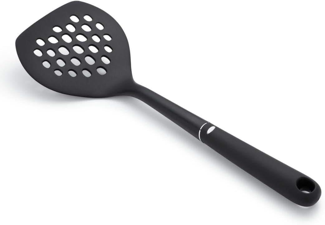 Black Nylon Slotted Turner with Soft Grip