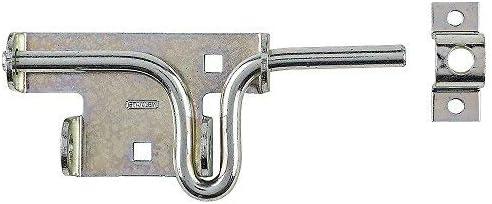 Zinc-Plated Steel Slide Bolt Latch for Doors and Gates