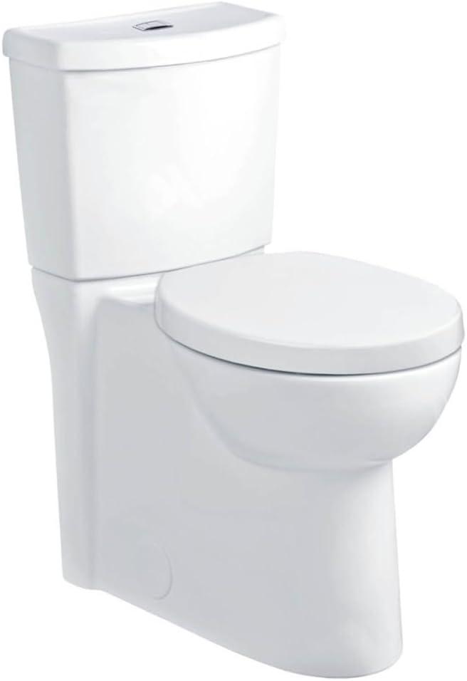 American Standard 2795204.020 American Standard Studio 1.6 Gallons GPF Round Comfort Height Floor Mounted Kit (Seat Included)